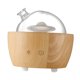 thumbnail image 2 of Apagado Sin Agua Silencioso Estupendo De La Luz Del Humectador Del Aceite Esencial De Cristal De Madera, 2 of 5