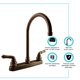 thumbnail image 4 of Grifo de Cocina Dura Faucet DF-PK330HC-ORB Bronce Aceitado, 4 of 7