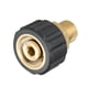 thumbnail image 4 of Arandela de presión Twist Connect M22F a G3 / 8F Adaptador de acoplamiento de latón sólido, 4 of 5