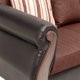 thumbnail image 3 of Sofá 2C New Bugambilia Tela Pu Chocolate, 3 of 4