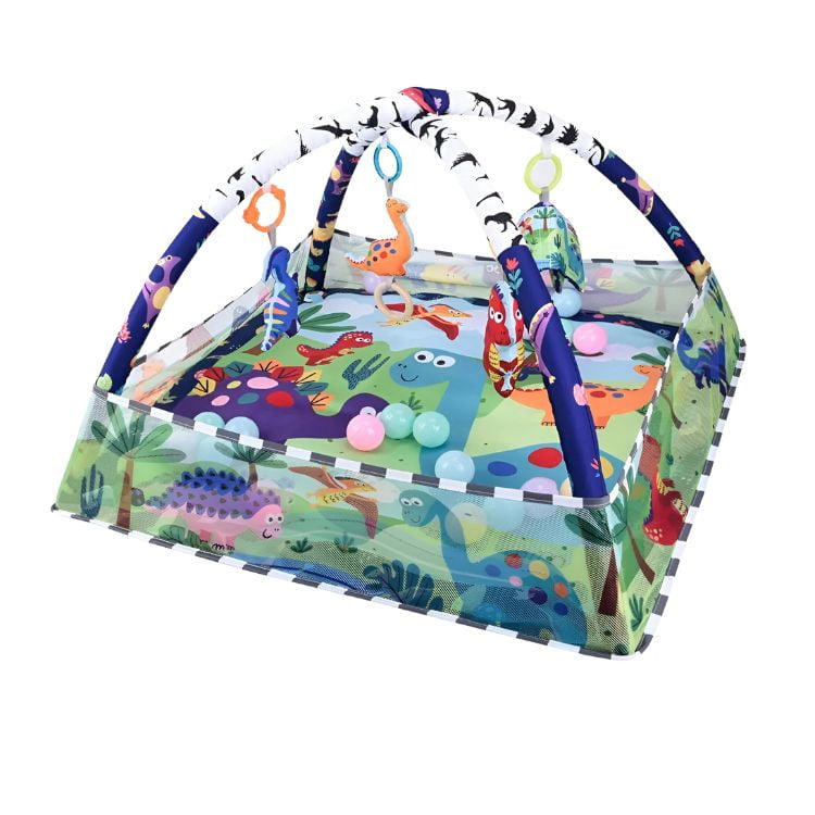 Crusec - Gimnasio Interactivo Tapete Piscina Pelotas Para Bebe