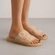 thumbnail image 4 of Sandalias ajustables para mujer CUSHIONAIRE impermeables con doble hebilla, 4 of 9