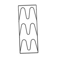 Magideal - Estante Para Tapas De Ollas, Soporte Para Tapas De Ollas, 3 Niveles Para Almacenamiento De Cocina, Hierro, Cubierta Colgante Para Ollas, Estante De Al