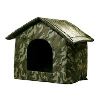 Magideal - Tienda De Campaña Para Mascotas Sin Hogar, Cama De Invierno Para Perros Y Gatos Callejeros, Impermeable, Para Dormir, Cueva Cálida, Caseta Portátil Pa Medio