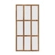 thumbnail image 2 of Espejo De Pared Decorativo Con Imitación De Ventana, Espejo De Pared Para Sala De Estar, Baño, Color Madera, 2 of 3