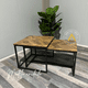 thumbnail image 2 of Mesa de centro Rustic Rectangular tipo nido, 2 of 4