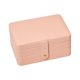 thumbnail image 3 of Caja De Almacenamiento De Joyas Cuero De PU Portátil Grande Para Anillos De Cuidado De Joyas Ni?as Rosa, 3 of 5