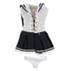 thumbnail image 3 of 1/6 Camisa Blanca Minifalda Traje De Colegiala Para Figura De Acción De 12 ", 3 of 5