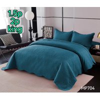 Bella Sophia - Cubrecama 2 Plazas Turq Uter