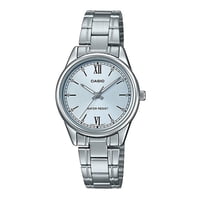 Casio - Reloj Análogo Plateado Ltp-V005D-2B3