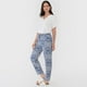 thumbnail image 4 of Pantalón Mujer Lazo Print Azul Corona, 4 of 5