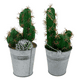 thumbnail image 1 of Cactus Artificial Verde Artesanal Hogar Y Decoración, 1 of 4