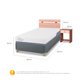 thumbnail image 3 of Box Americano Excellence Plus 1.5 Plaza Base Normal, 3 of 7