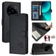 thumbnail image 1 of Funda tipo cartera FOXDOCK para Xiaomi 14 Ultra 5G con soporte, ranuras, RFID, diseño de gato, 1 of 5