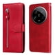 thumbnail image 1 of Funda con Cremallera para Xiaomi 14 Ultra 5G, Carcasa Cartera de Cuero PU con Soporte y Tarjetero, 1 of 6