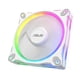 thumbnail image 1 of Ventilador de Refrigeración ASUS Prime MR120 Blanco ARGB Control PWM, 1 of 9