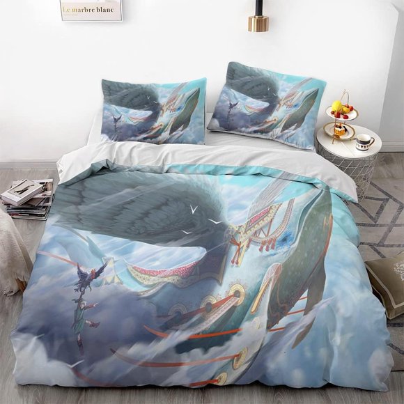 The Legend of Zeld-a Game Duvet Cover Set 3D Bedding Comforter Cover Bedding Set