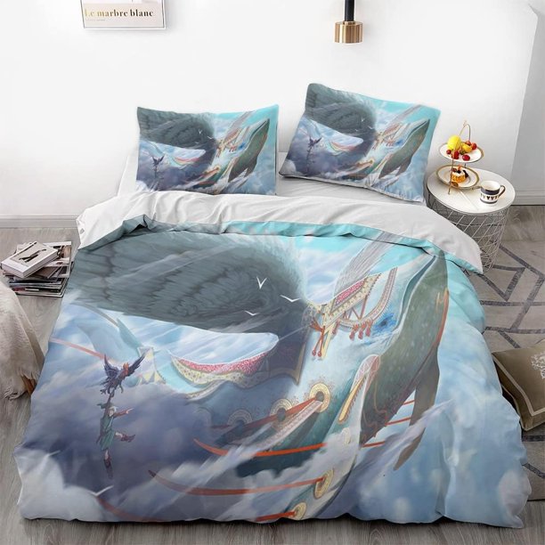 The Legend of Zeld-a Game Duvet Cover Set 3D Bedding Comforter Cover Bedding Set