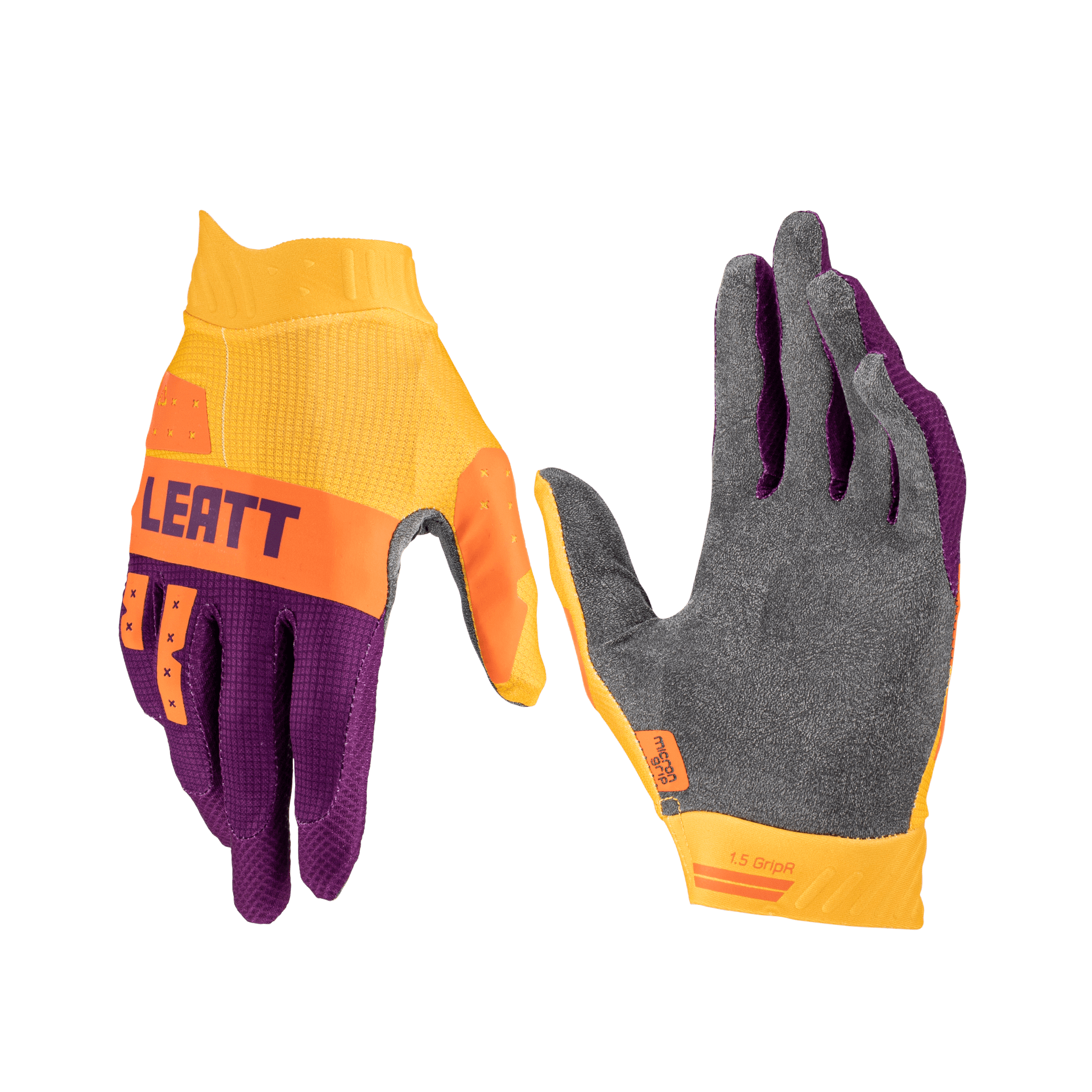 Guantes Leatt Bicicleta Y Moto 1.5 Gripr Indigo Xl 11us