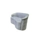 thumbnail image 3 of Sofa Curvo Felpa Gris Claro, 3 of 3