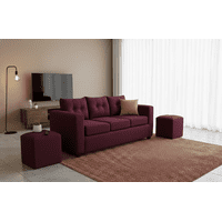 Fancy Hogar - Sofa Venecia 3 Cuerpos
