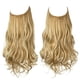 thumbnail image 1 of Xiao Hua Extensión de Cabello con Alambre de Línea de Pesca invisible, Fibra Sintética Larga Ondulada Rizada, Extensión de Cabello Estilo Diadema Ajustable, 14 Pulgadas, 1 Pieza, Estilo F, 1 of 4