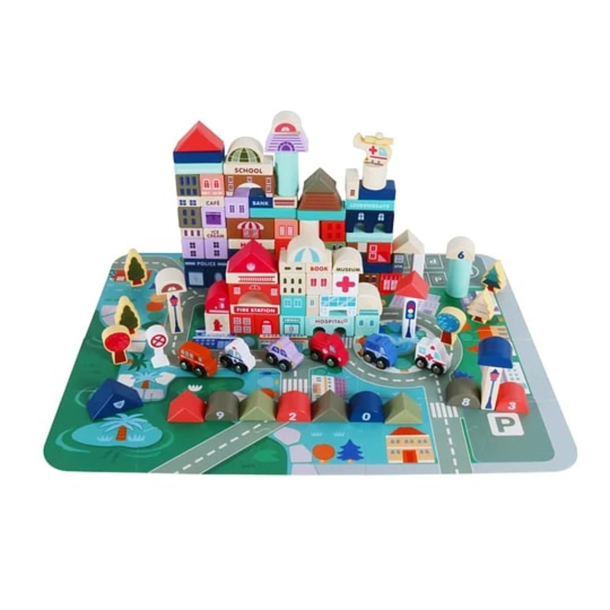 Kidscool - Juego Didactico City 115 Pcs