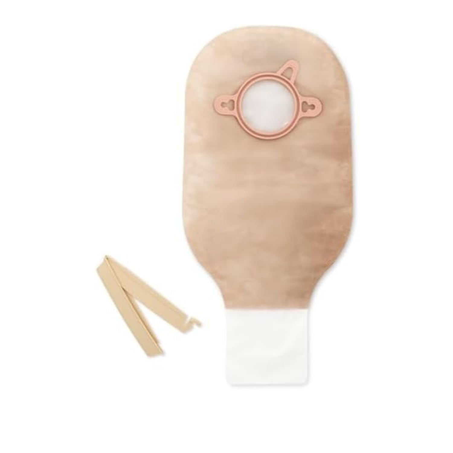 Bolsa De Ostomía Hollister 18142 De 12 Pulgadas, Drenable, Color Beige, Paquete De 10