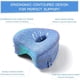 thumbnail image 5 of Almohada de alineación para cadera y ciática, almohada de alineación de cadera para dormir, almohada de alineación de piernas, almohada de espuma viscoelástica para piernas, espalda y rodillas., 5 of 5