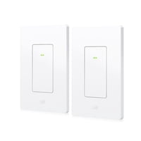 Interruptor De Pared Inteligente Eve Light Switch (Matter), Paquete De 2