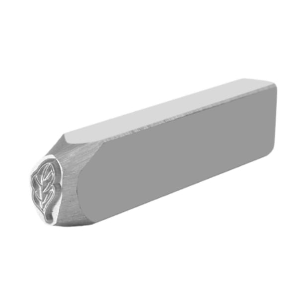 Sello de Metal para joyería, sello artístico de acero, herramienta de perforación resistente y elegante, herramienta creativa de estampado de joyería Hoja izquierda