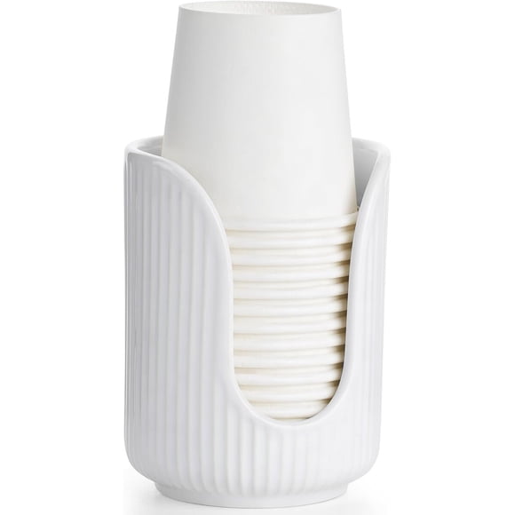 Portavasos de cerámica ABRUTY para vasos de 3 a 4 oz, capacidad para 35