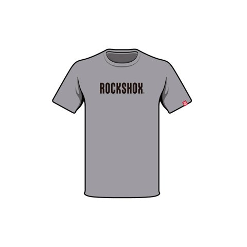 Polera Rockshox Manga Corta R2203 Gris