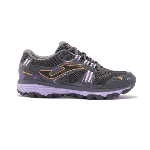 Zapatilla Trail Running Mujer Shock Gris Joma