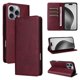 thumbnail image 5 of Funda Cartera para iPhone 16 Pro Max con Ranuras Tarjetas y Soporte - Protección Completa Rojo, 5 of 5