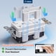 thumbnail image 4 of GFCI Outlet Amico 20A, paquete de 12 con placa de pared blanca con certificación ETL, 4 of 8