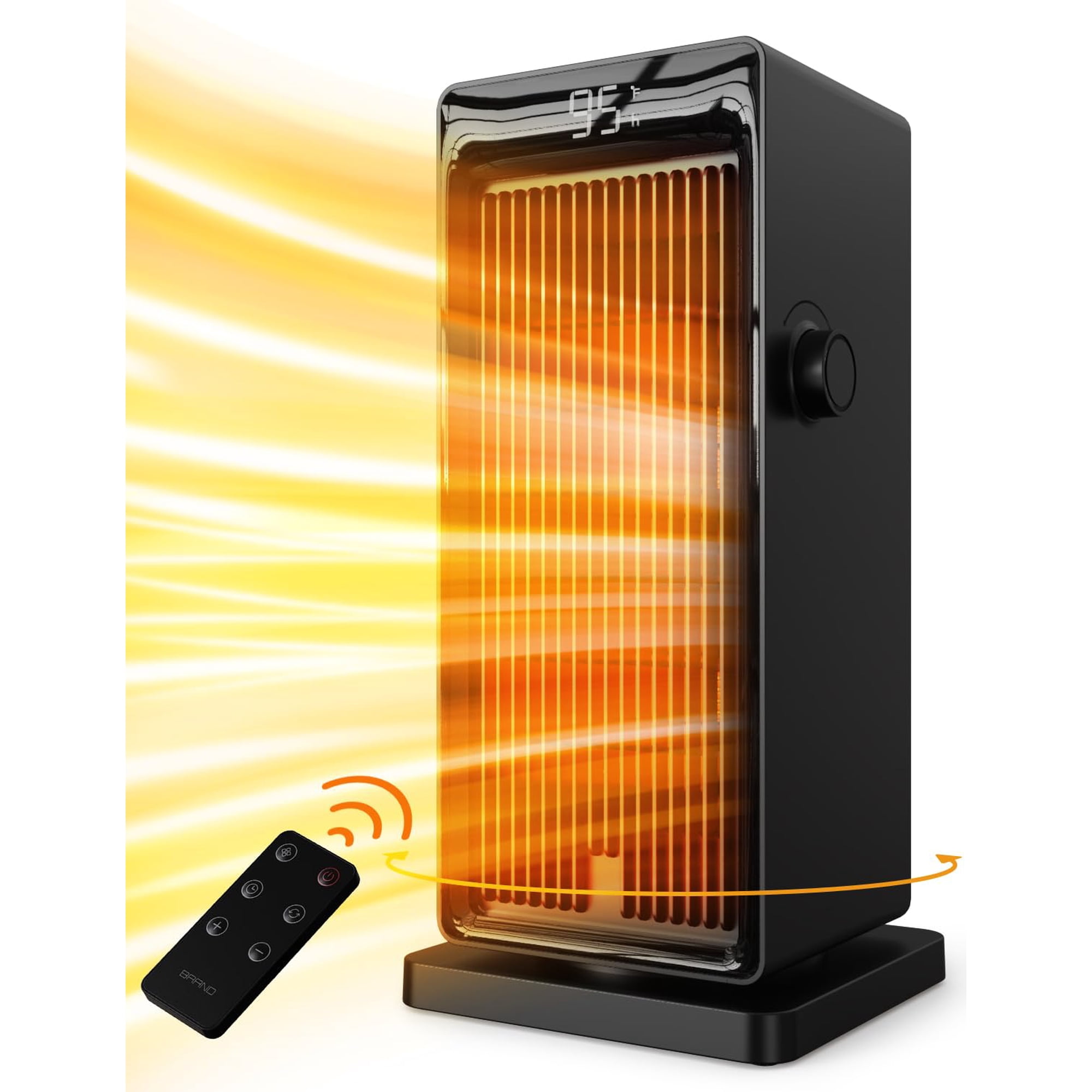 Termostato Ecológico Sanvinder De 1500 W Con Oscilación De 90°