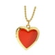 thumbnail image 2 of Collar Con Medallón Para Mujer, Joyería Conmemorativa, Recuerdo Rojo, Elegante, Ajustable, 2 of 5