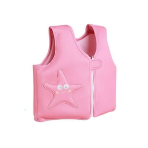 Babyluna - Chaleco Seguridad Flotador Niños Salvavidas Natación Rosado