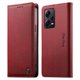 thumbnail image 1 of Funda Billetera de Cuero para [Xiaomi Redmi Note 12 Pro Plus], Bloqueo RFID, Tarjetas y Soporte Rojo, 1 of 5
