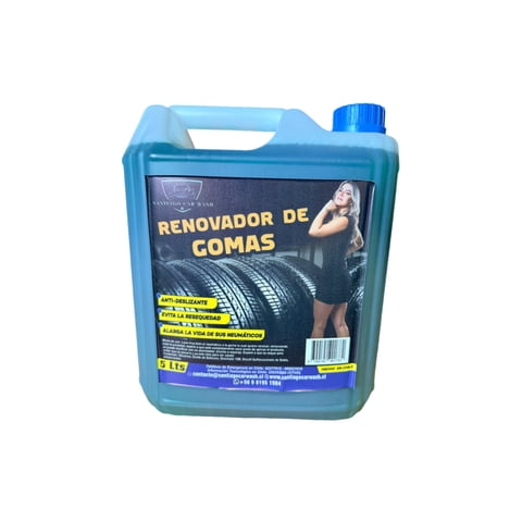 Santiago Car Wash - Renovador De Gomas 5 Lts