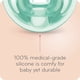 thumbnail image 5 of Chupete NUK Comfy Orthodontic 0-6 meses Timeless, paquete de 5, 5 of 9