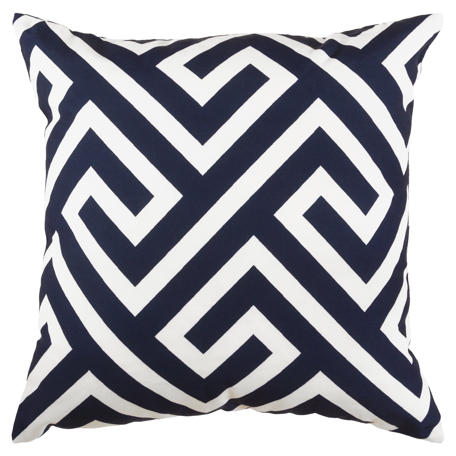 Sueño Blanco - Cojin Geometrico Azul 45x45 Cm