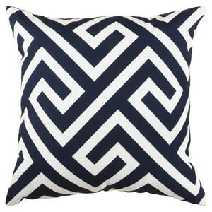 Sueño Blanco - Cojin Geometrico Azul 45X45 Cm