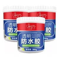 Daat Store - 3 Sellador Adhesivo Impermeable Transparente Tapa Gotera 300