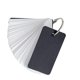 thumbnail image 1 of tarjeta de nota con anillo de archivador memo pad diy tarjetas de memoria flash negro, 1 of 5