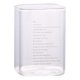thumbnail image 1 of Vasos Cuadrados Taza De Leche Recipiente De Cristalería Para Cócteles Iced Doyourself Short, 1 of 5