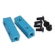 thumbnail image 1 of 2 Piezas De Soporte De Servo RC, Accesorio De Bricolaje Fácil De Instalar Para El Modelo 1/10 CW01 RC Car Azul, 1 of 5