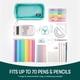 thumbnail image 4 of Estuche ZIPIT de 3 compartimentos color menta, 4 of 5
