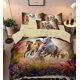 thumbnail image 1 of Herd Of Horses Running Perfect Gifts For Christmas Quilt Duvet Cover Set Kids3-Piece Bedding Set, 1 of 5